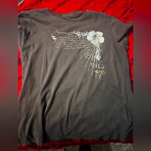 Brown Cozumel Graphic T-Shirt